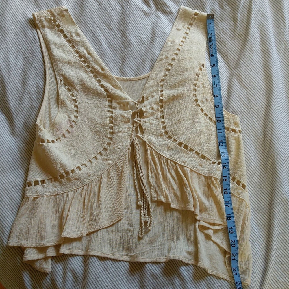 Surf Gypsy Boho Crochet Top - Picture 6 of 7